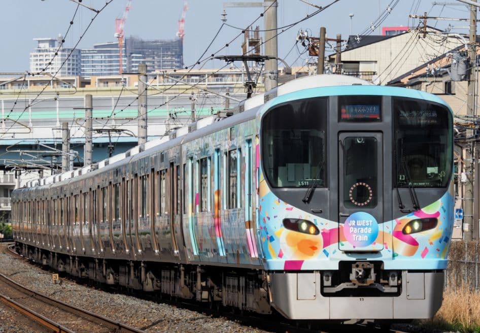 323系車内空間演出「JR WEST Parade Train」